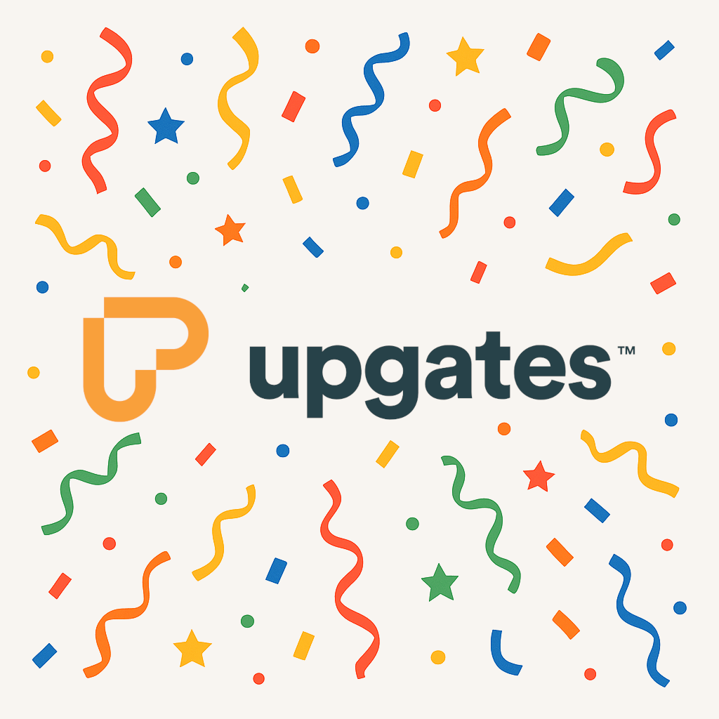 Ta-da! We're on Upgates!